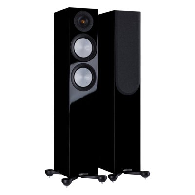 Monitor Audio Silver 200 7G Floorstanding Speakers Gloss Black (Pair)