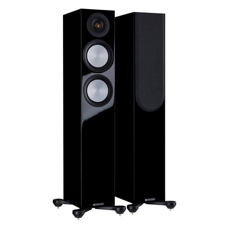 Monitor Audio Silver 200 7G Floorstanding Speakers Gloss Black (Pair)