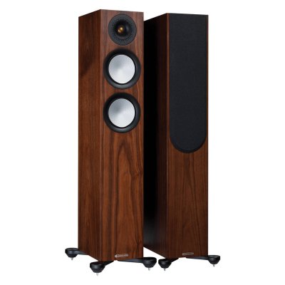 Monitor Audio Silver 200 7G Floorstanding Speakers Natural Walnut (Pair)