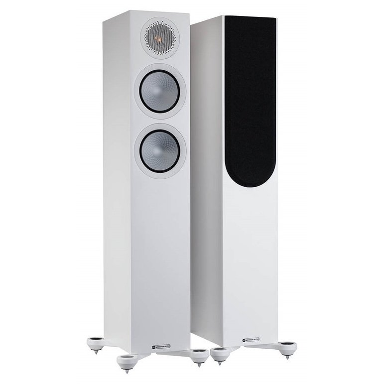 Monitor Audio Silver 200 7G Satin White — angle view