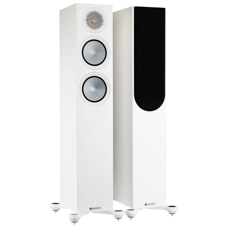 Monitor Audio Silver 200 7G Floorstanding Speakers Satin White (Pair)