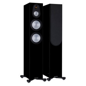 Monitor Audio Silver 300 7G Floorstanding Speakers Gloss Black (Pair)
