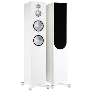 Monitor Audio Silver 300 7G Floorstanding Speakers Satin White (Pair)