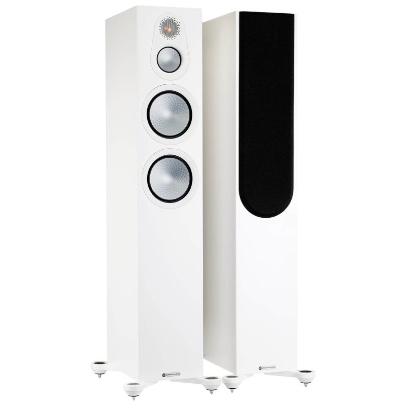 Monitor Audio Silver 300 7G Floorstanding Speakers Satin White (Pair)
