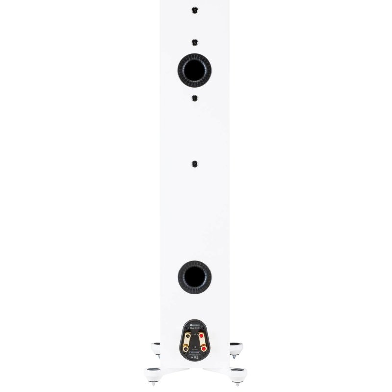 Monitor Audio Silver 300 7G Floorstanding Speakers Satin White (Pair) — rear panel