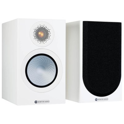 Monitor Audio Silver 50 7G Bookshelf Speakers Satin White (Pair)