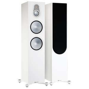 Monitor Audio Silver 500 7G Floorstanding Speakers Satin White (Pair)