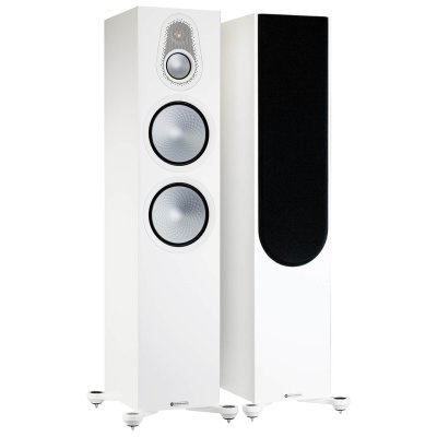 Monitor Audio Silver 500 7G Floorstanding Speakers Satin White (Pair)