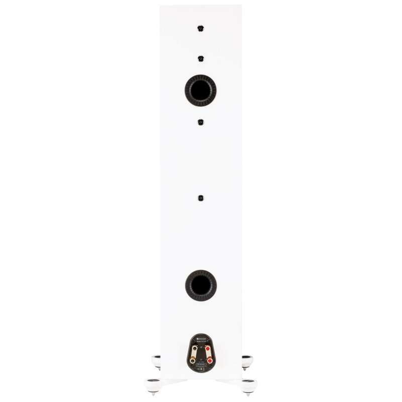 Monitor Audio Silver 500 7G Floorstanding Speakers Satin White (Pair) — rear panel