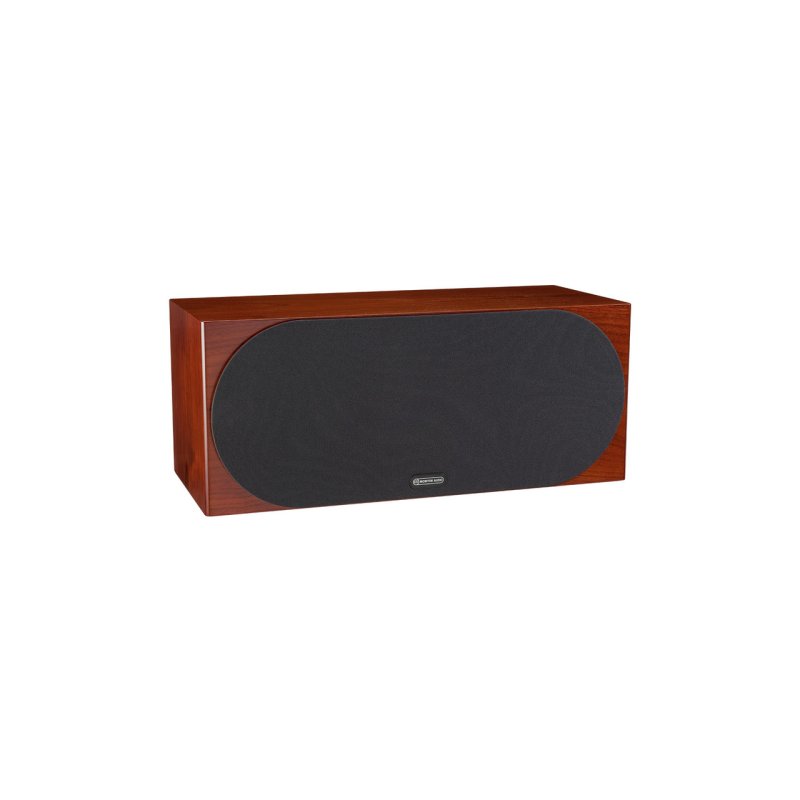Monitor Audio Silver 6G C350 Centre Speaker Walnut (Single) — front view (grille on)