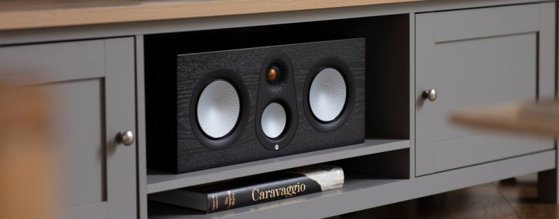 Monitor Audio Silver C250 7G Centre Speaker Black Oak — lifestyle