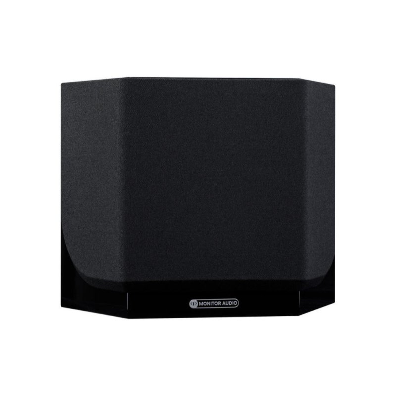 Monitor Audio Silver FX 7G Surround Speaker - Gloss Black - Front View With Grille