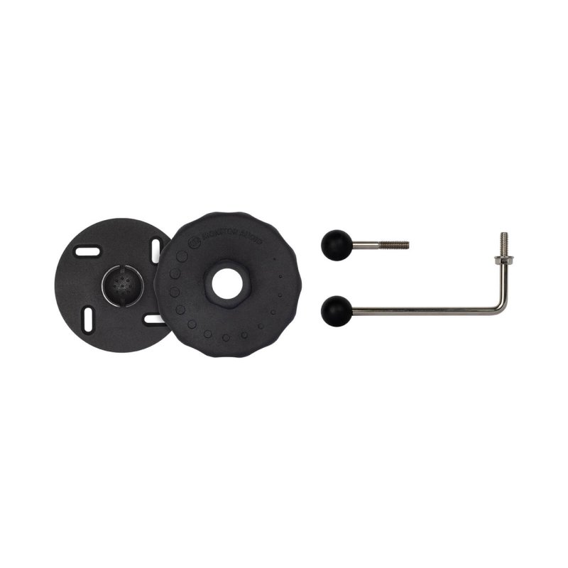 Monitor Audio MASM Speaker Wall Bracket Black — components view