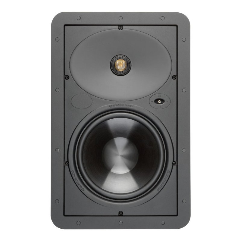 Monitor Audio W180 In-Wall Speaker front view without grille