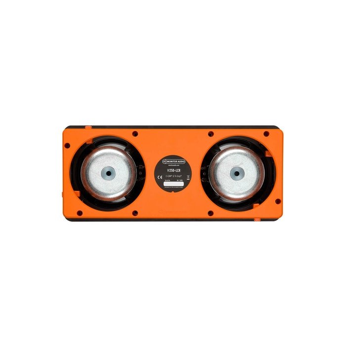Monitor Audio W250-LCR In-Wall Speaker — rear view showing magnets and mounting frame