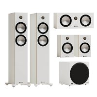Monitor Audio Bronze 300 7G with Bronze 50 7G 5.1 Speaker Package White