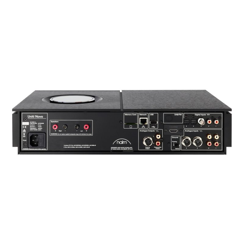 Naim Uniti Nova All-in-One Player - Rear Panel