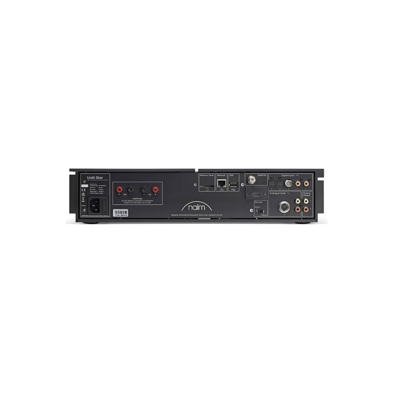 Naim Uniti Star rear panel connections