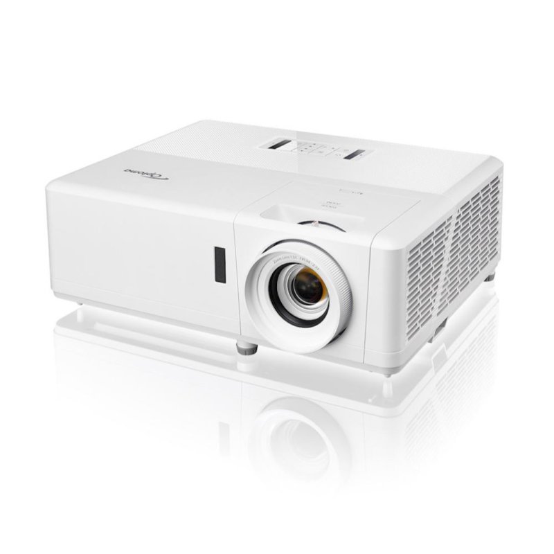 Optoma HZ40 Laser Projector — side view