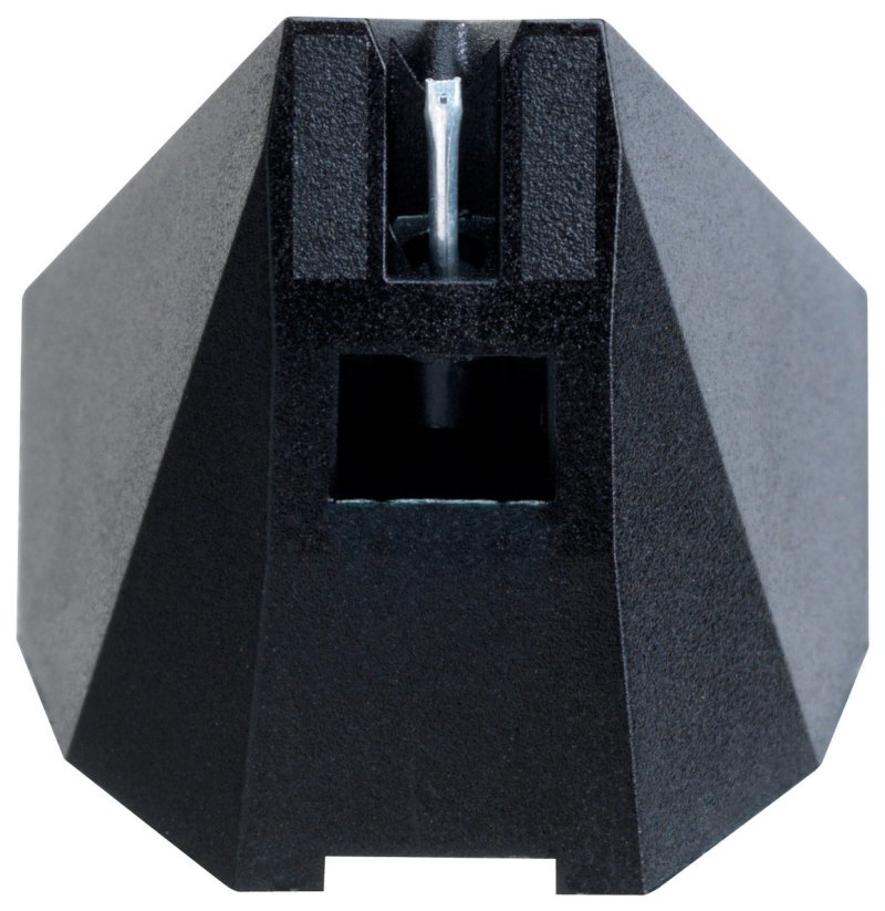 Ortofon 2M Black Replacement Stylus - underside view showing nude Shibata diamond tip