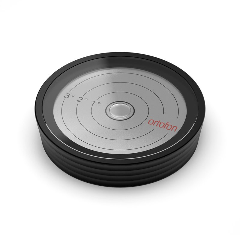 Ortofon Premium Libelle angled view showing wave-pattern edge