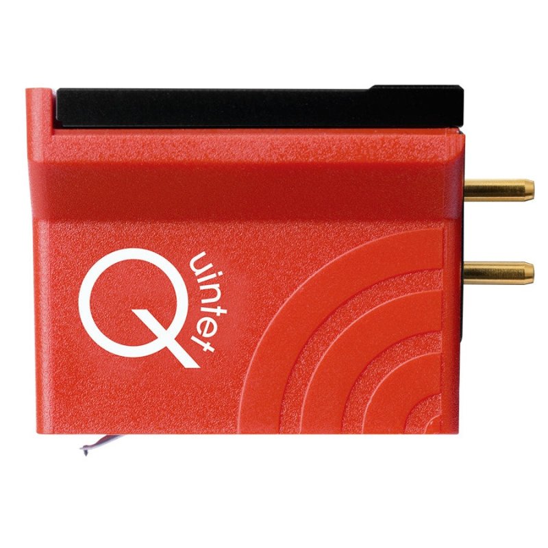 Ortofon Quintet Red Moving Coil Cartridge — rear view with output pins