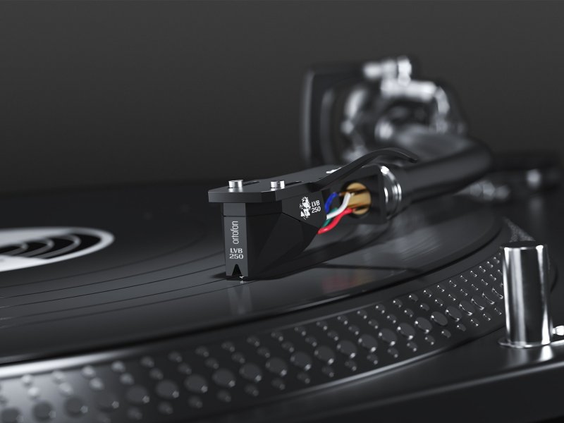 Ortofon 2M Black LVB 250 Cartridge close-up detail