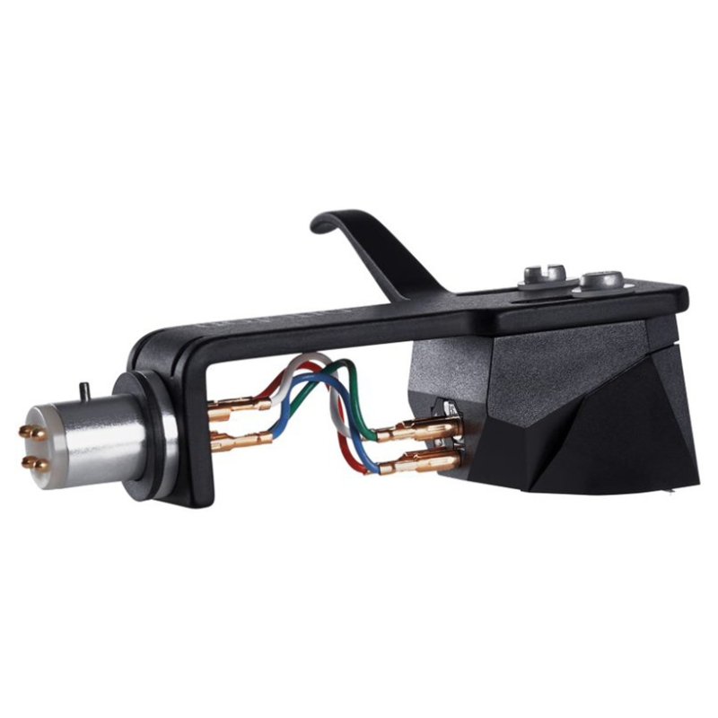 Ortofon 2M Black premounted rear view showing bayonet connector