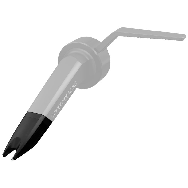 Ortofon Concorde Music Black Replacement Stylus fitted to Concorde Music body