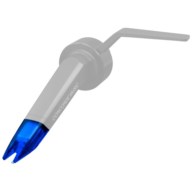 Ortofon Concorde Music Blue Replacement Stylus fitted to Concorde Music body