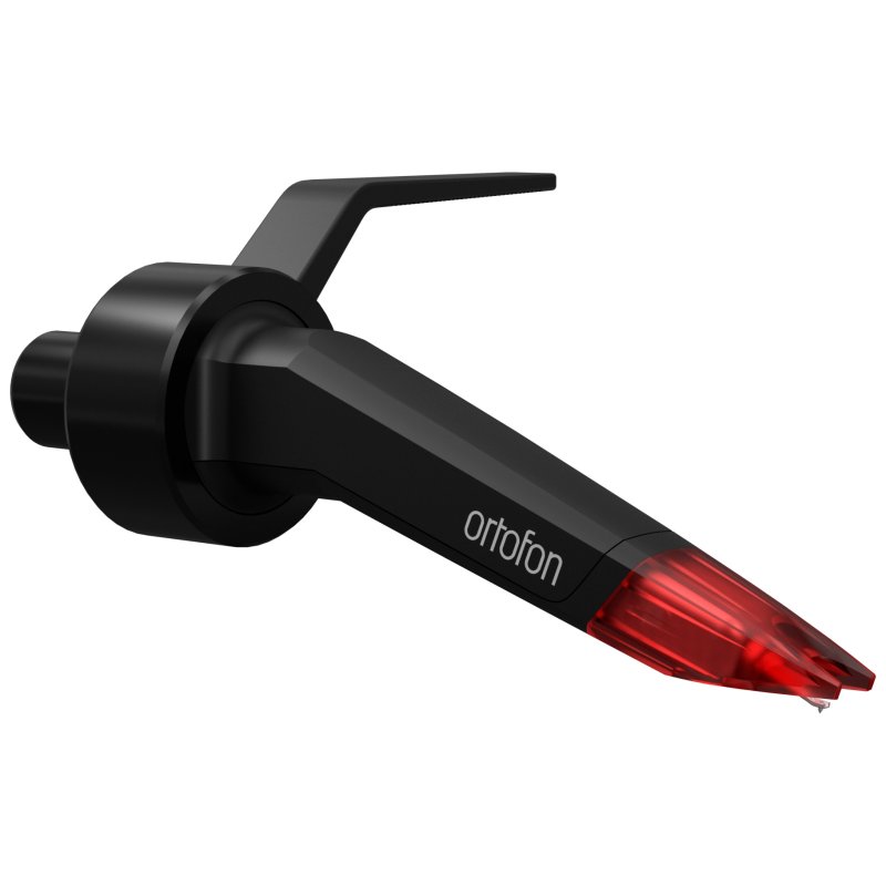 Ortofon Concorde Music Red side view with Ortofon logo