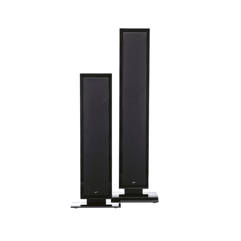 Paradigm Millenia LP XL On-Wall Speaker (Pair) — with LP 2 size comparison (grille on)