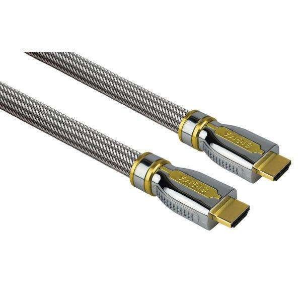 Peerless Sigma HDMI Cable (2m Single) — angled view showing full cable
