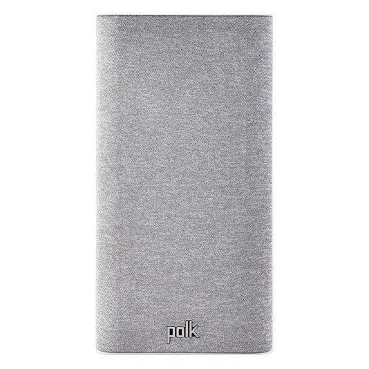 Polk Audio Reserve R100 Bookshelf Speakers White (Pair) — front with grille