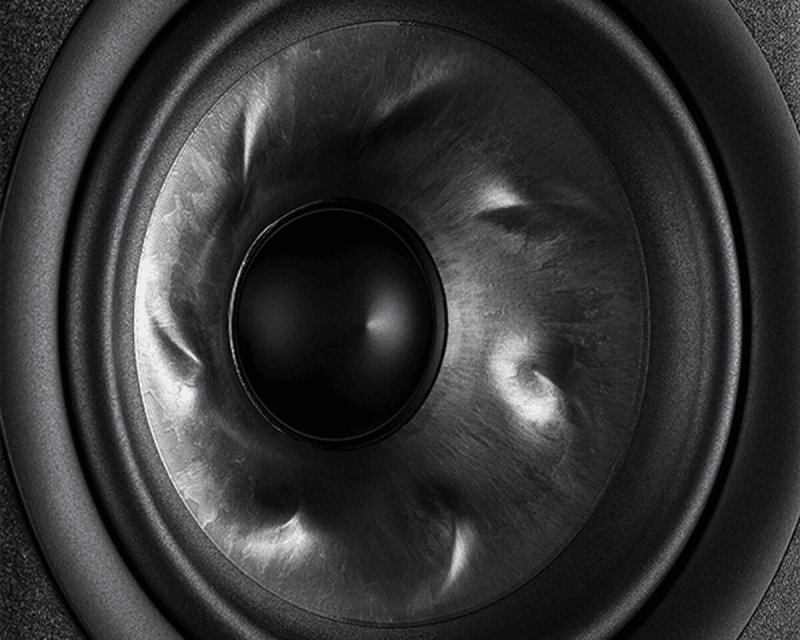 Polk Audio Reserve R100 — Turbine Cone mid/bass driver detail
