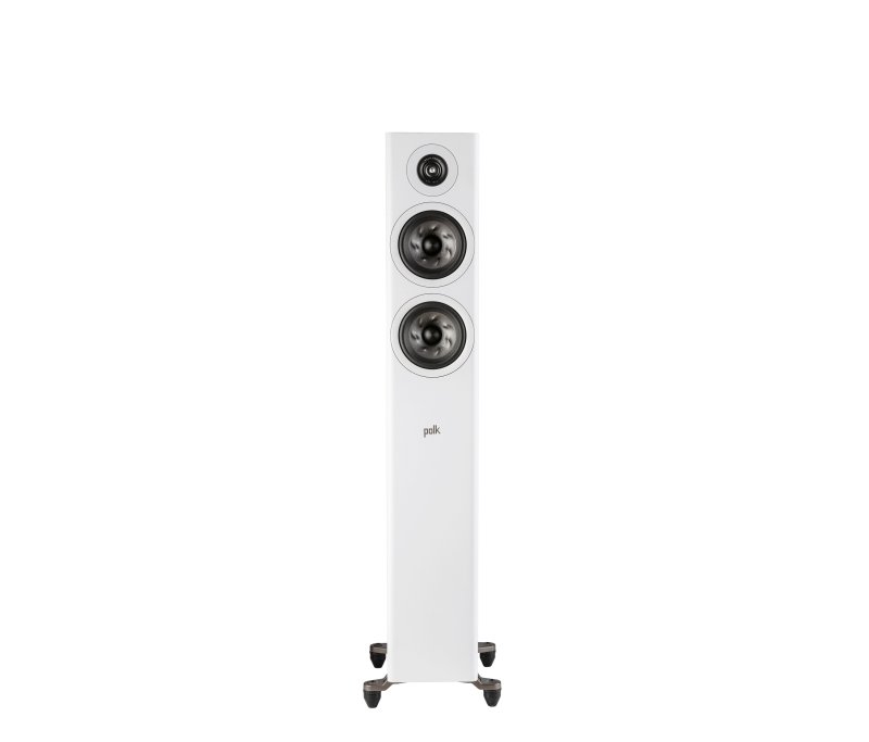 Polk Audio Reserve R500 Floorstanding Speakers White (Pair) — front view (no grille)