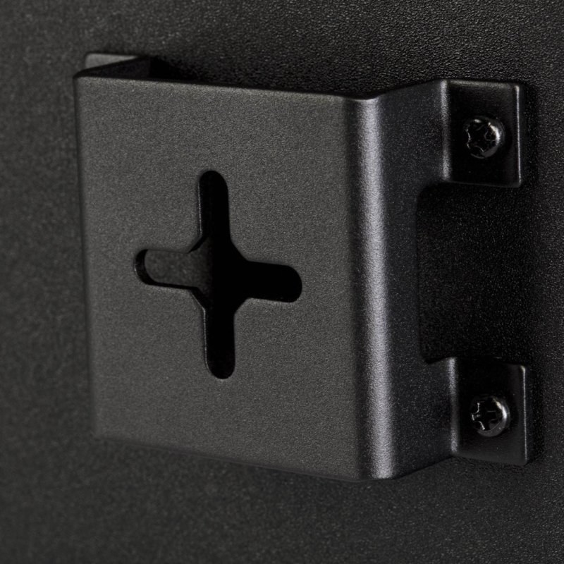 Polk Audio Reserve R350 Slim Centre Speaker Midnight Black — wall mount bracket detail