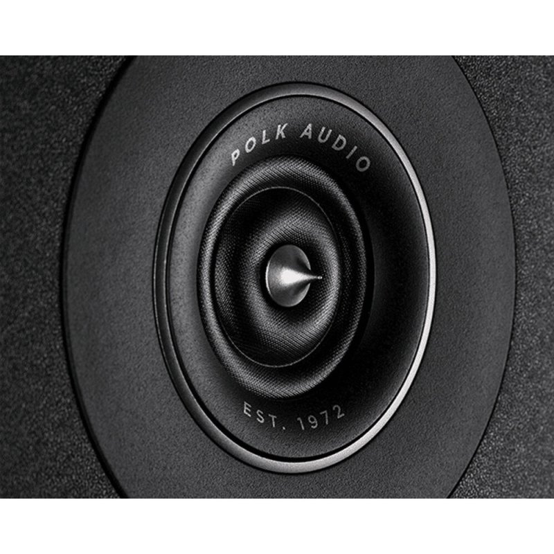 Polk Audio Reserve R500 Floorstanding Speakers Black (Pair) — Pinnacle Ring Radiator tweeter close-up