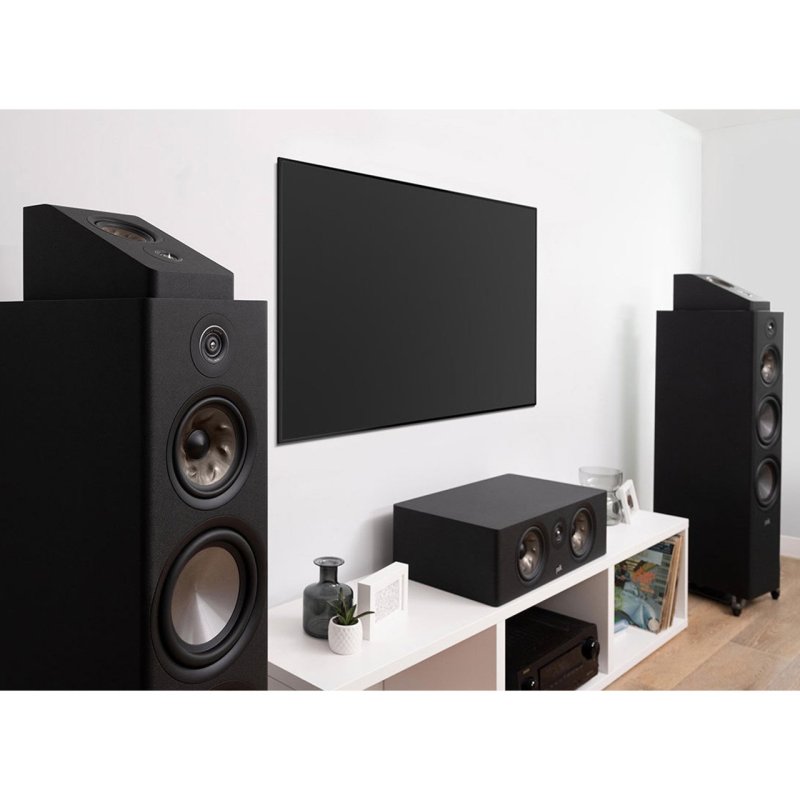 Polk Audio Reserve R500 Floorstanding Speakers Black (Pair) — lifestyle