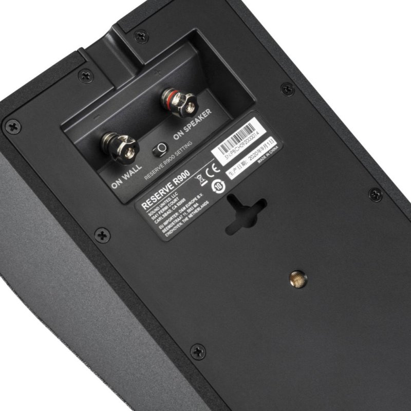 Polk Audio Reserve R900HT Atmos Module Black (Pair) — rear panel