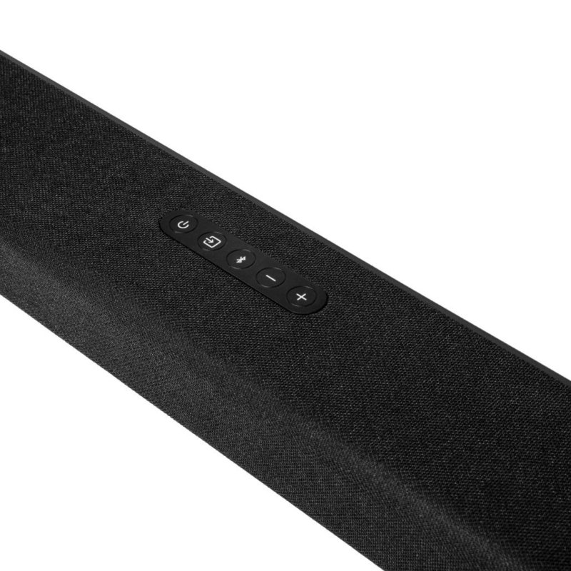 Polk Audio Signa S4 Soundbar and Wireless Subwoofer — touch controls close-up