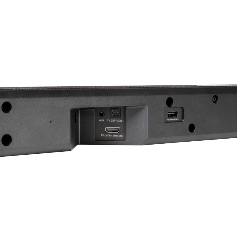 Polk Audio Signa S4 Soundbar and Wireless Subwoofer — connection panel close-up