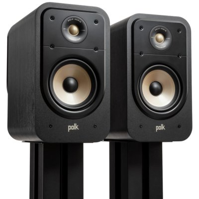 Polk Audio Signature Elite ES20 Bookshelf Speakers Black (Pair)