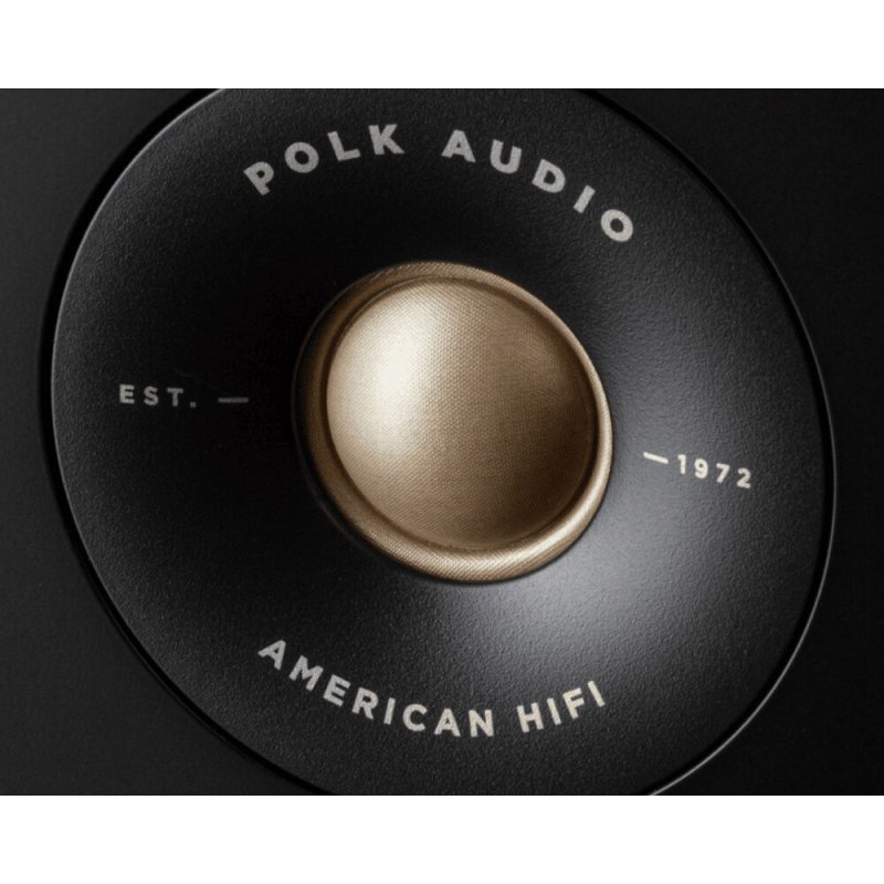 Polk Audio Signature Elite ES20 Bookshelf Speakers Black (Pair) — tweeter close-up