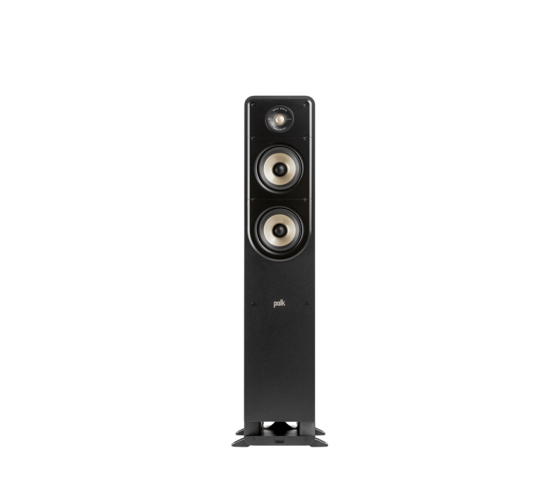 Polk Audio Signature Elite ES50 Floorstanding Speakers Black (Pair) — front view
