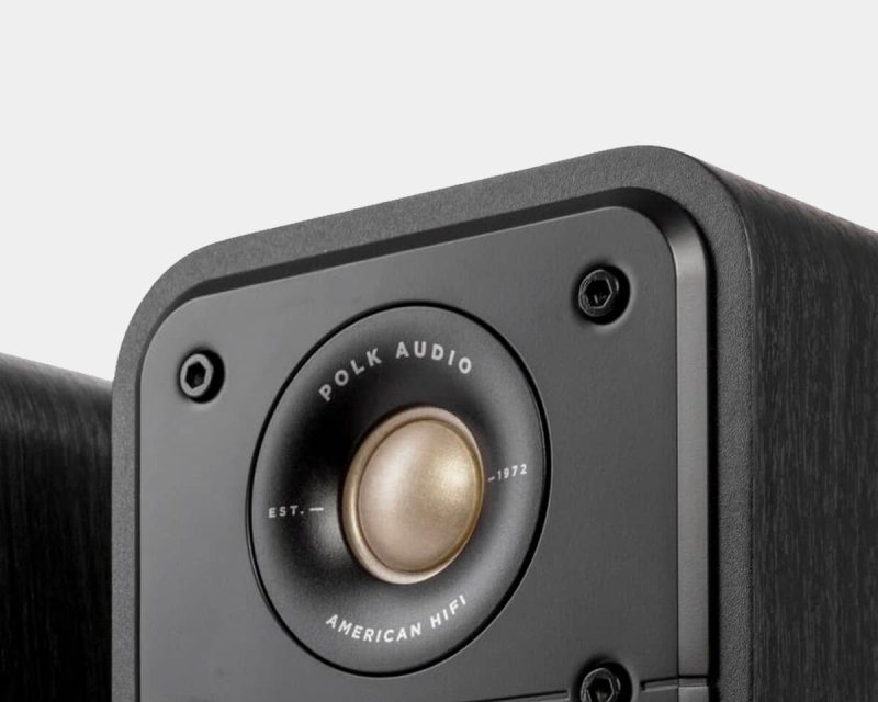 Polk Audio Signature Elite ES10 — Terylene dome tweeter close-up