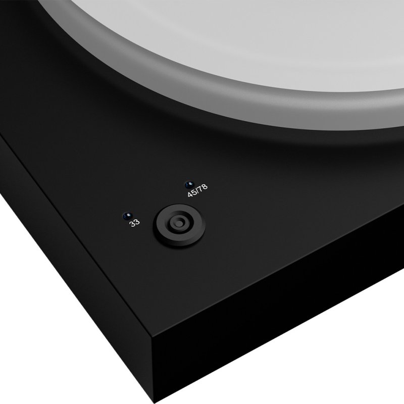 Pro-Ject X2 electronic speed control with 33, 45/78 RPM selector