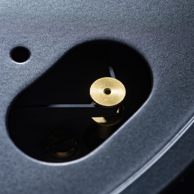 Pro-Ject A1 Automatic Turntable — belt pulley close-up