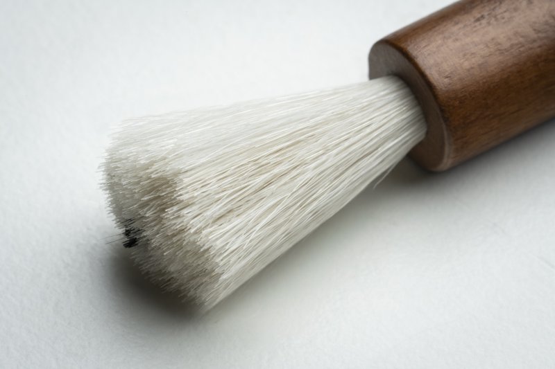 Pro-Ject Broom It goat hair bristles close-up
