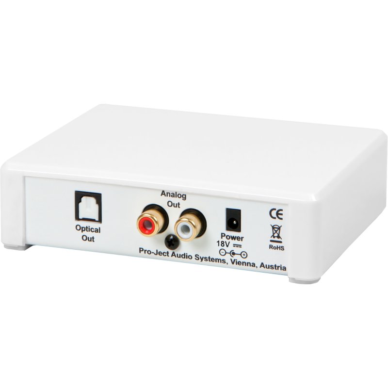 Pro-Ject BT Box E HD White - Rear Connections